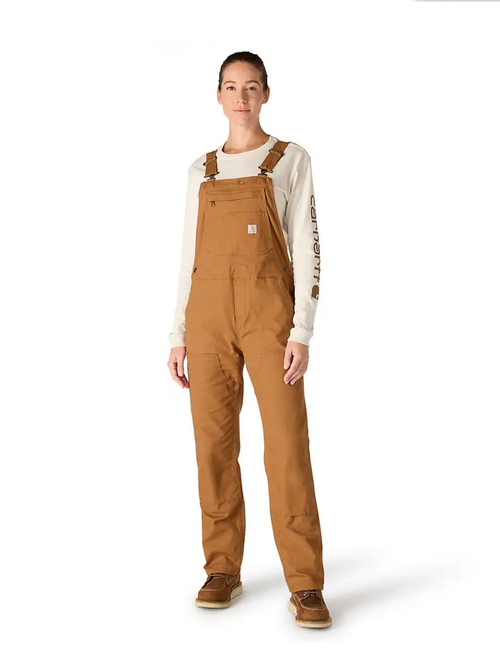 Carhartt Women’s Ashland Bib Canvas Overalls
